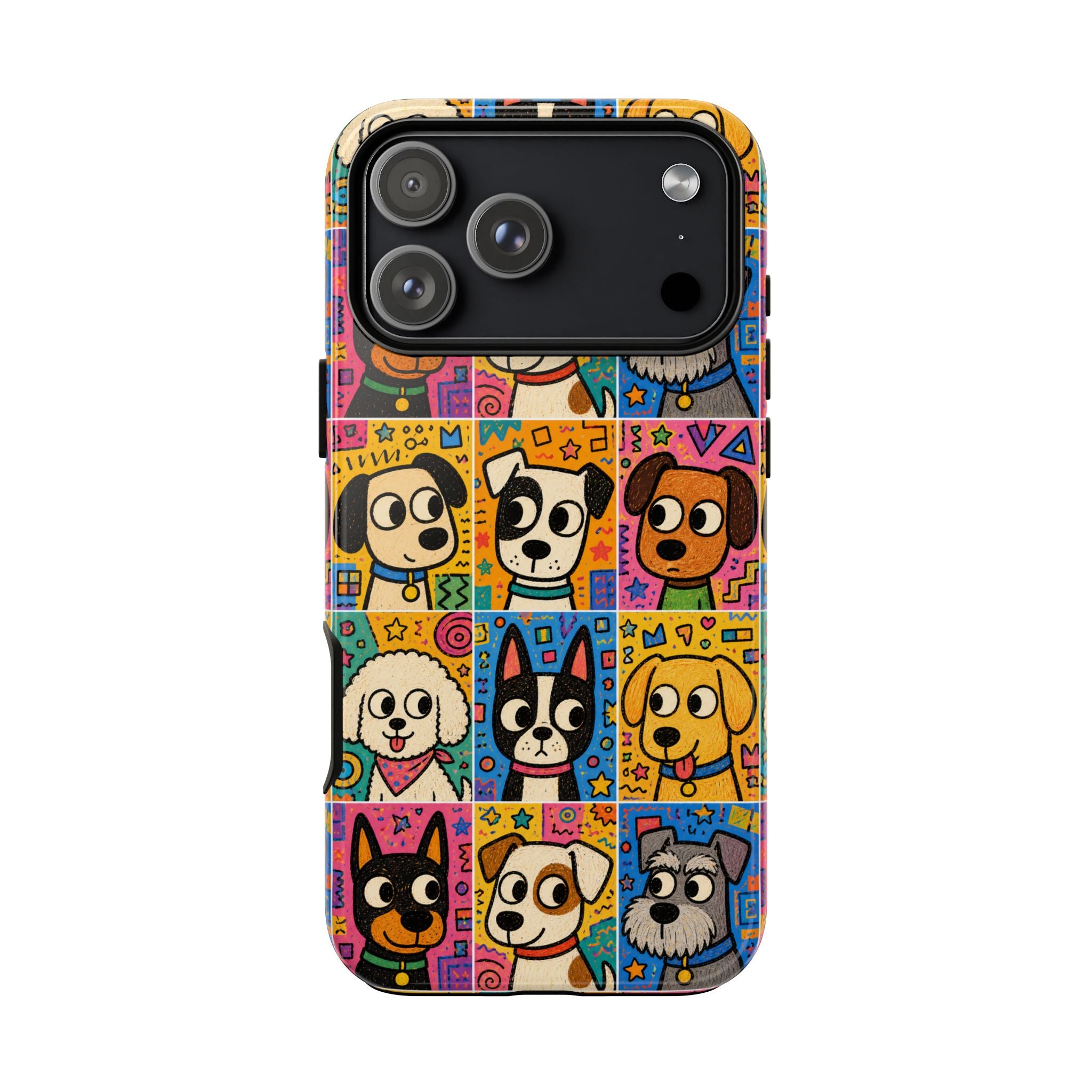 Colorful Pop Art Dogs Phone Case
