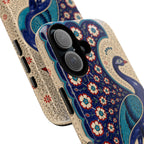 Peacock Mosaic Tough Case — Floral Vintage Bird Phone Cover