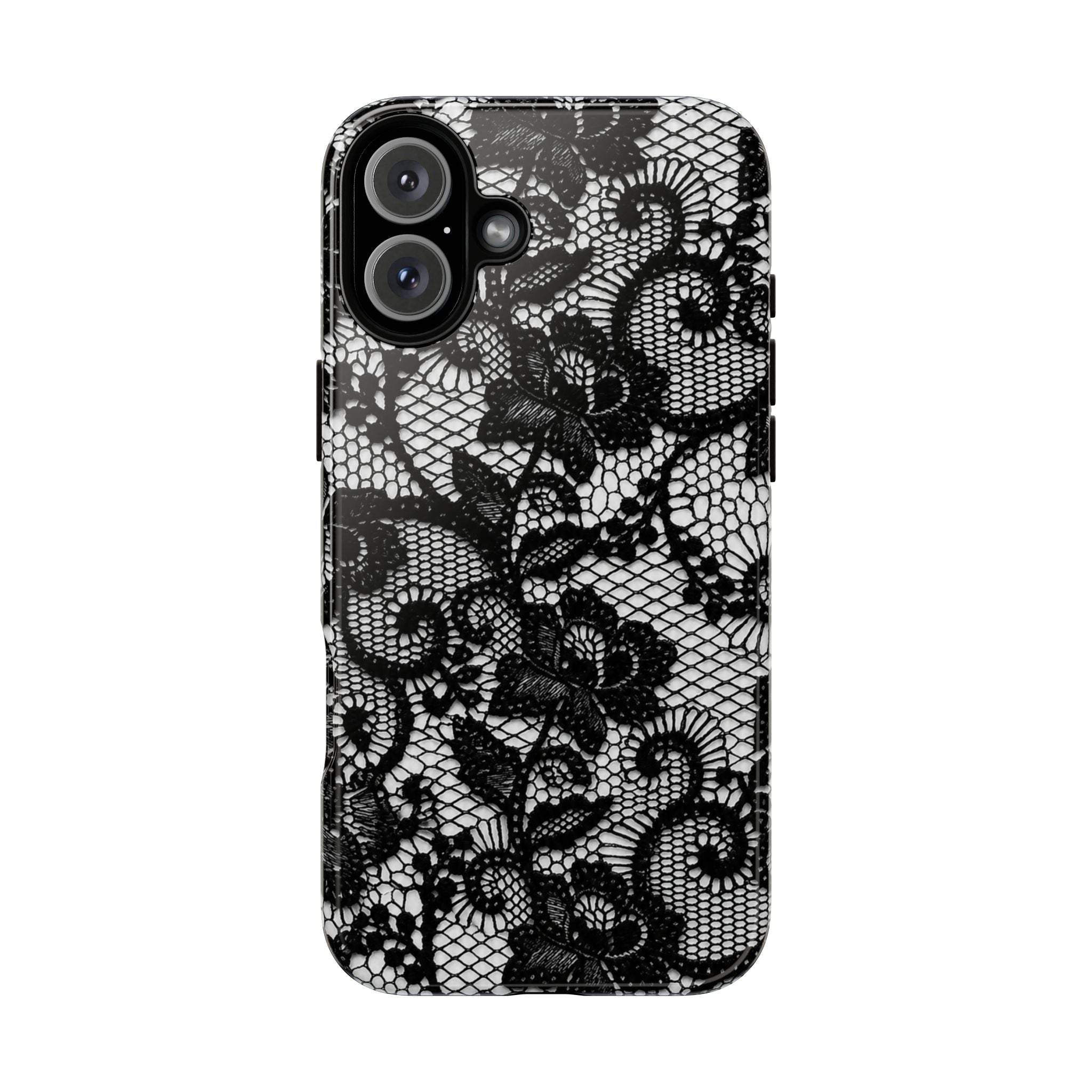 Black Lace - Phone Case