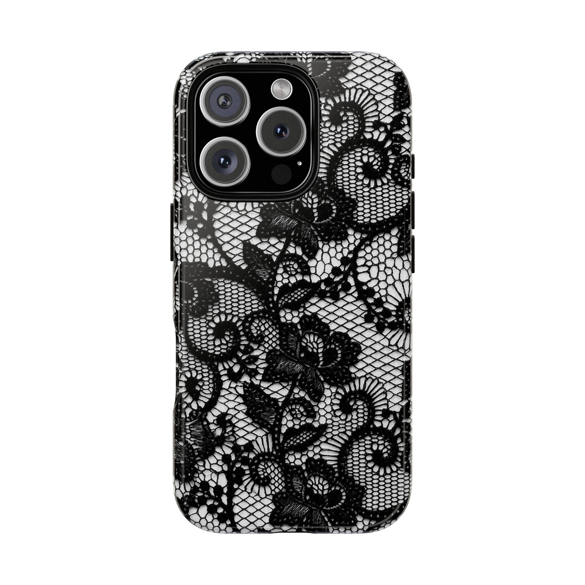 Black Lace - Phone Case
