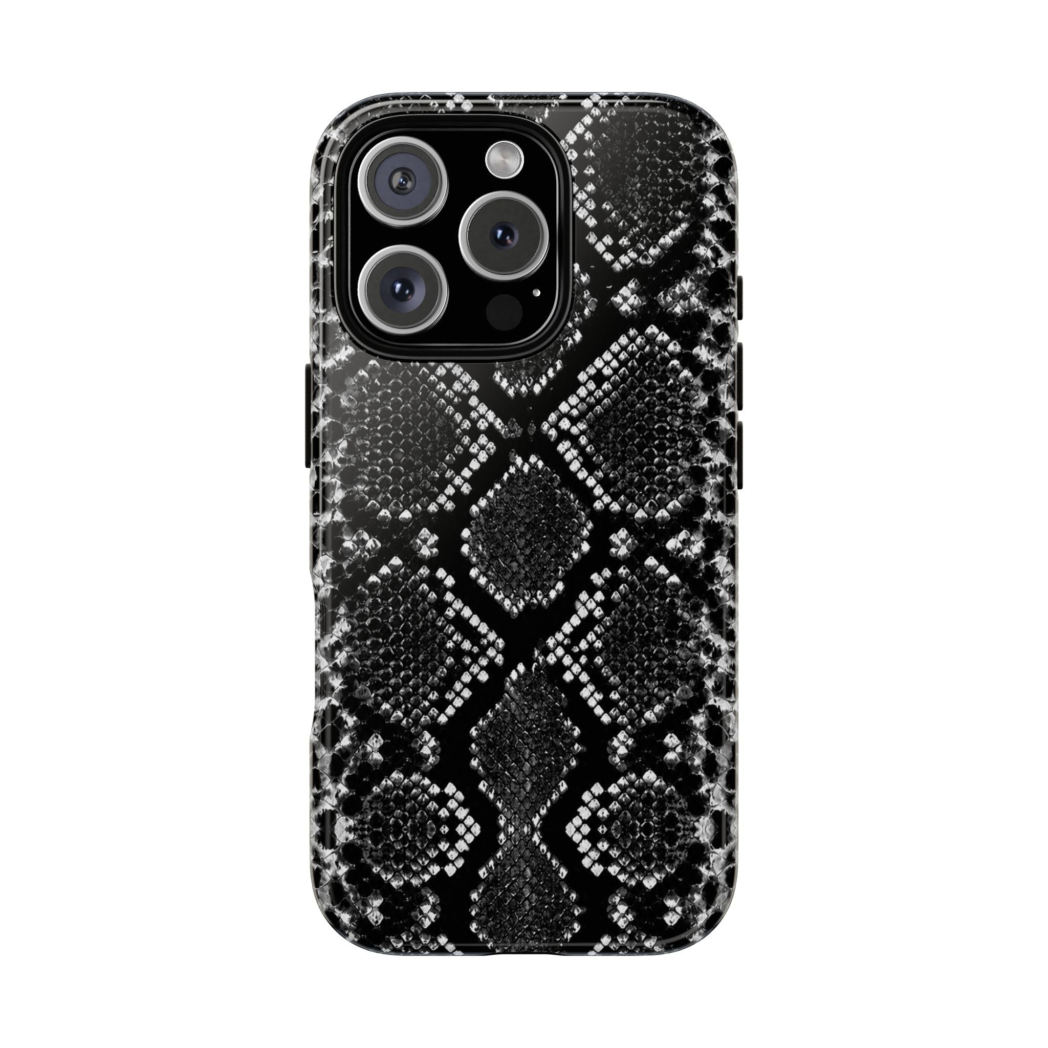 Black Snakeskin - Phone Case
