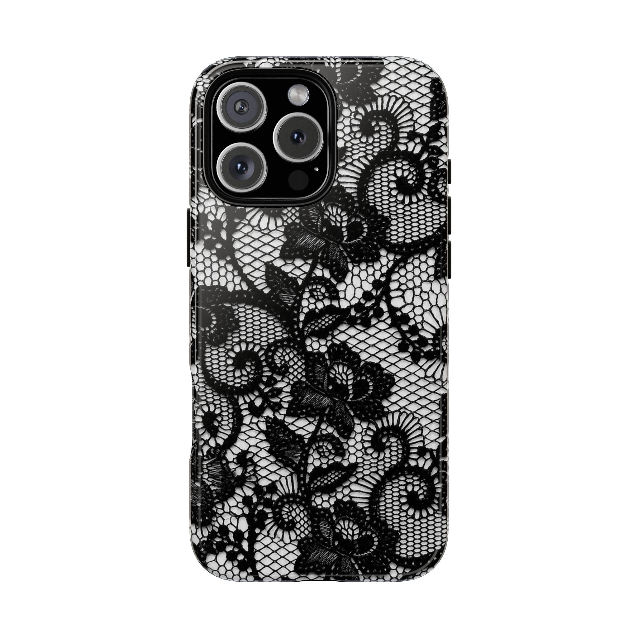 Black Lace - Phone Case