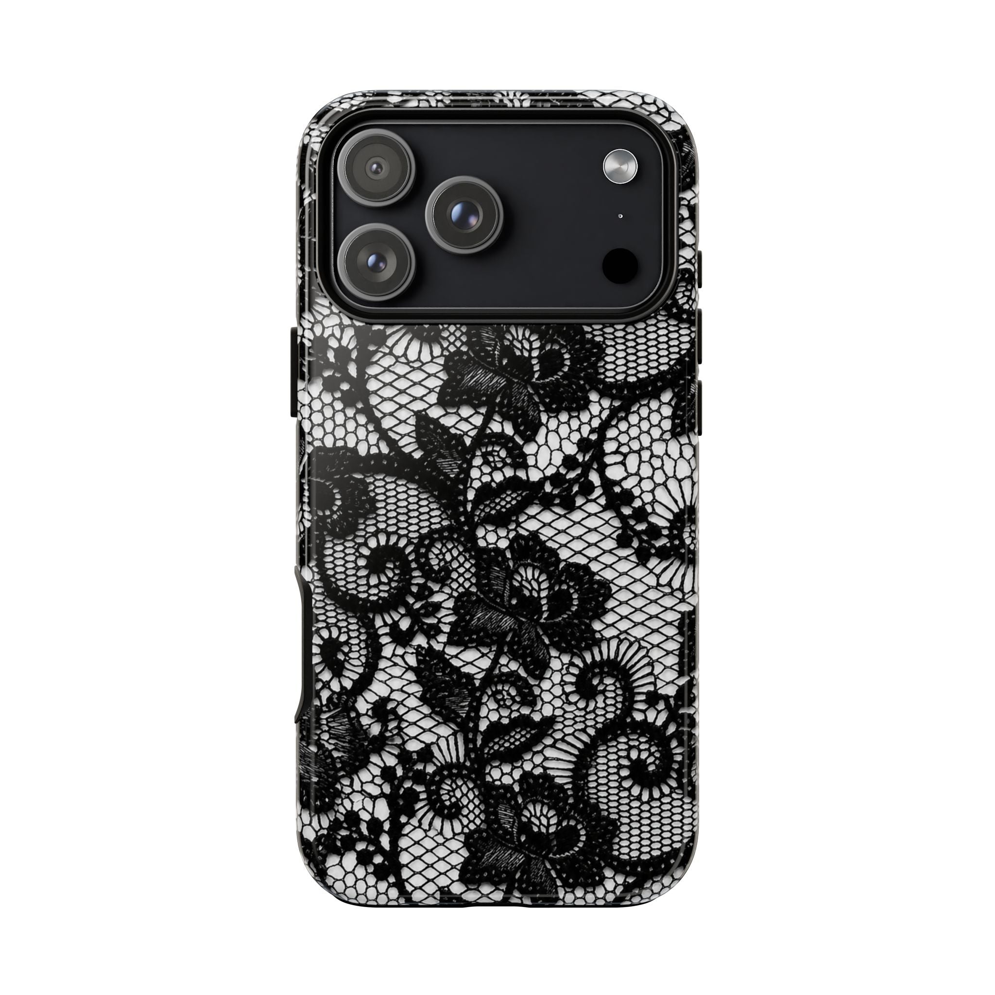 Black Lace - Phone Case