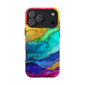 Gold Resin Wave - Phone Case