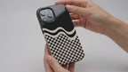 Monochrome Flow - Phone Case
