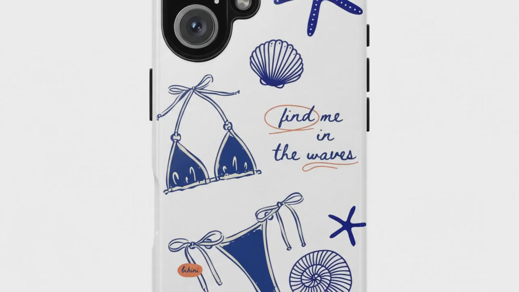 Find Me in the Waves - Summer Shells Design
