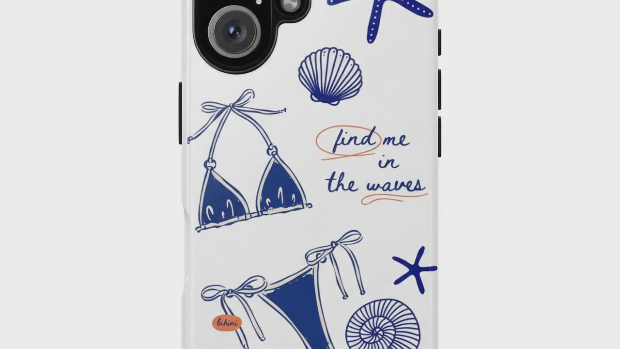 Find Me in the Waves - Summer Shells Design