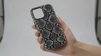 Black Snakeskin - Phone Case