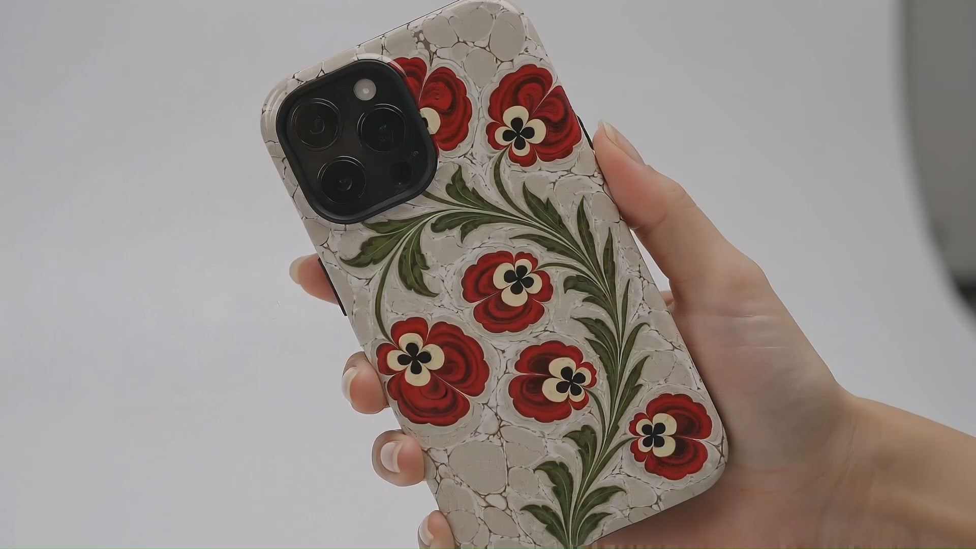 Vintage Red Poppy