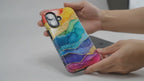 Gold Resin Wave - Phone Case
